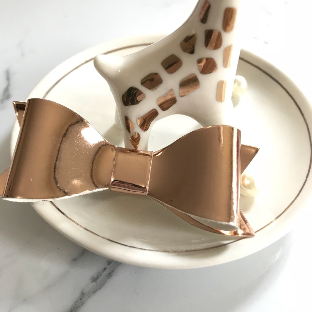 ☀️ 4 for $12 Rose Gold Hair Bow
